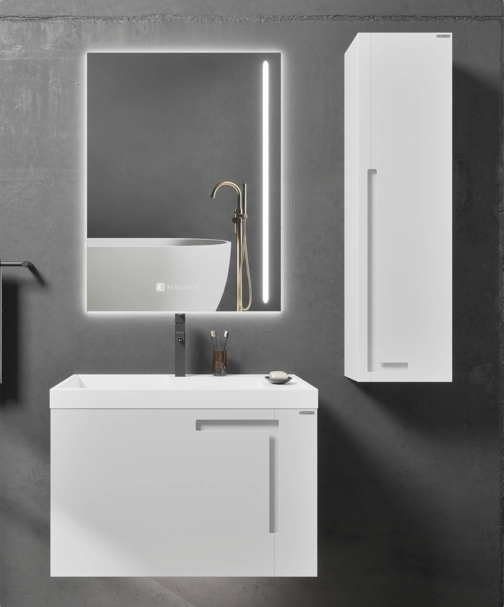 روشویی کابینتی الگانته مدل E196