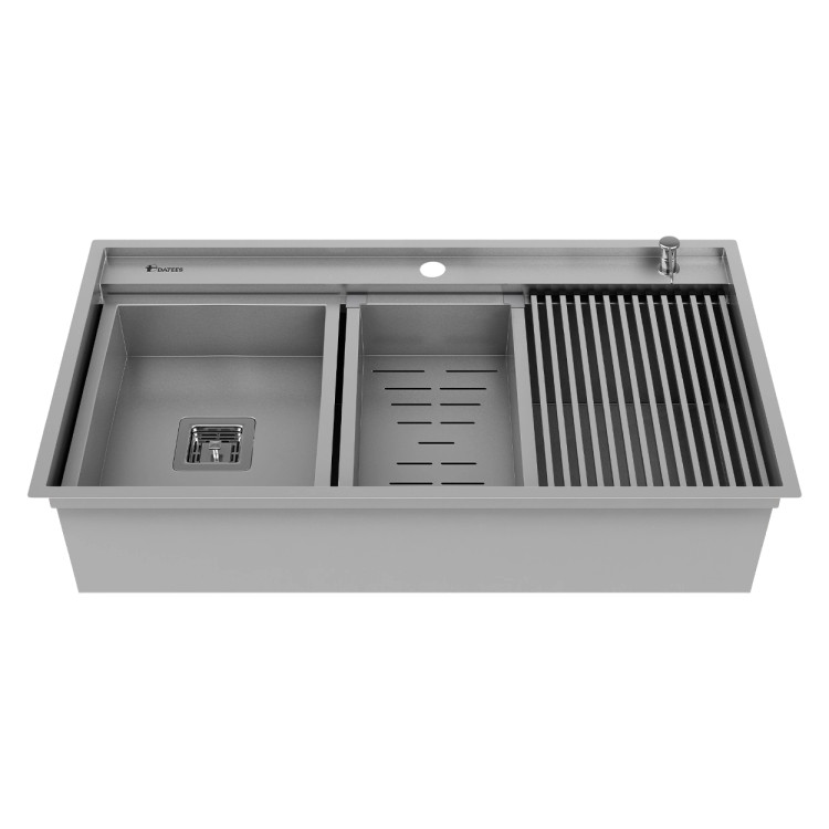 سینک استیل داتیس مدل Corian-702